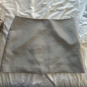 Reformation Silk Mini Skirt